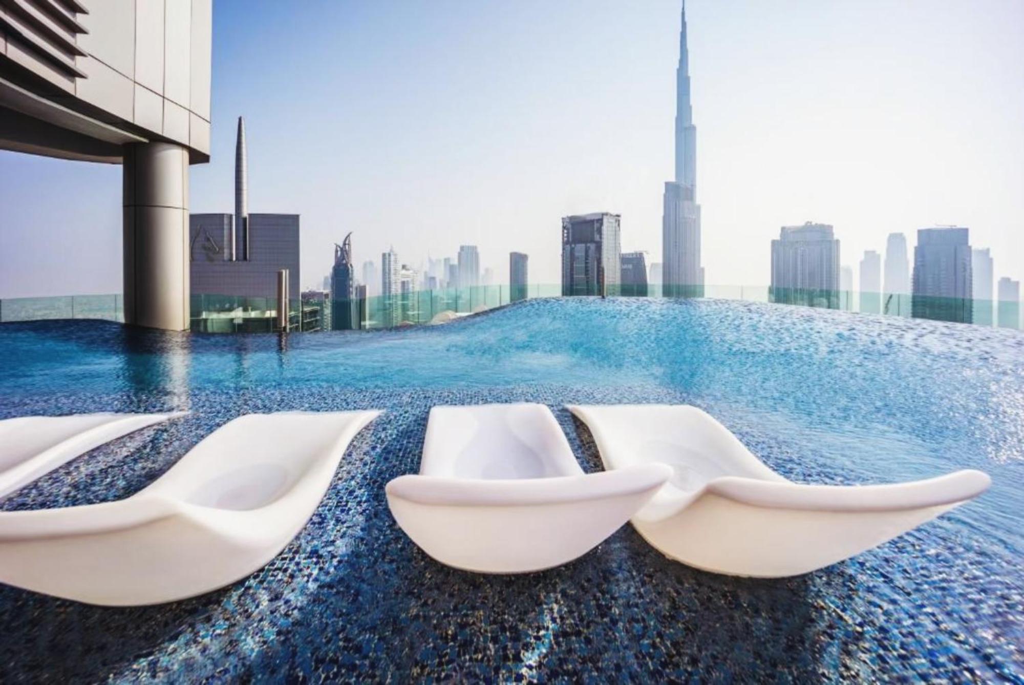 Paramount Tower Hotel And Residences With Infinity Sky Pool ドバイ エクステリア 写真